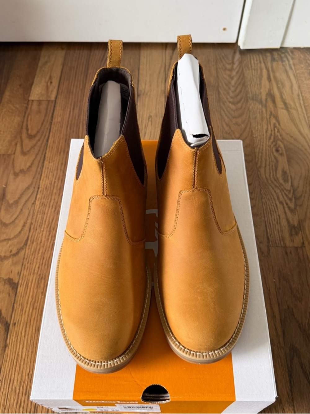 Timberland Redwood Falls Mid Chelsea Boot Wheat Men’s Size 10.5 M - Picture 7 of 13